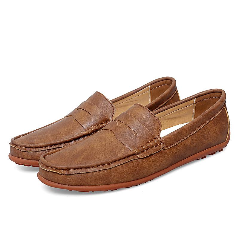 Plus Size Freizeitschuhe Herren Loafer Bequeme Herren Fahrschuhe Mokassins Herren Flats Schuhe