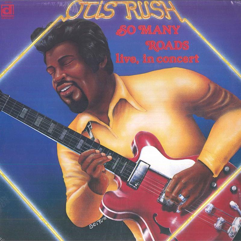 

LP Record OTIS RUSH - So Many Roads (Live In Concert) DS643 Delmark Records US Blues
