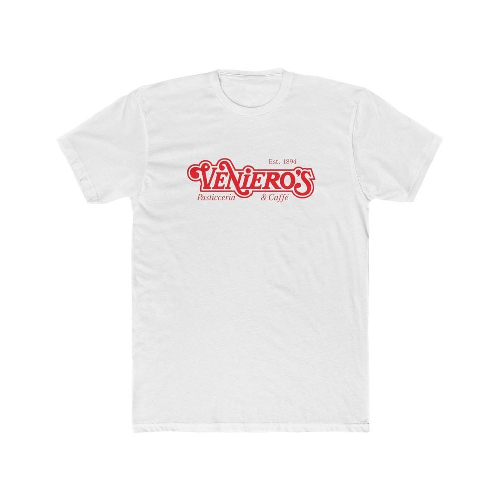 

Veniero#039;s East Village Bakery Italian New York City Cotton Crew Tee coffee Unisex T-Shirt S