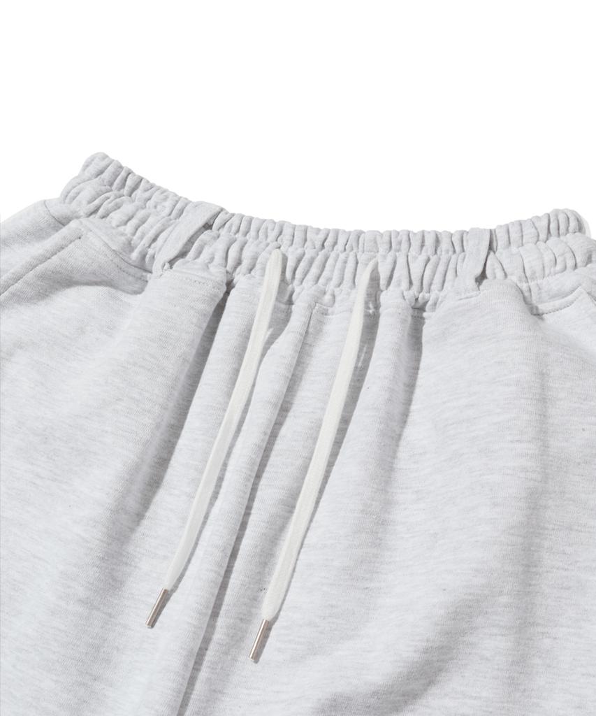ESCAPEFROM Dot Heart Print Sweatpants White Melange