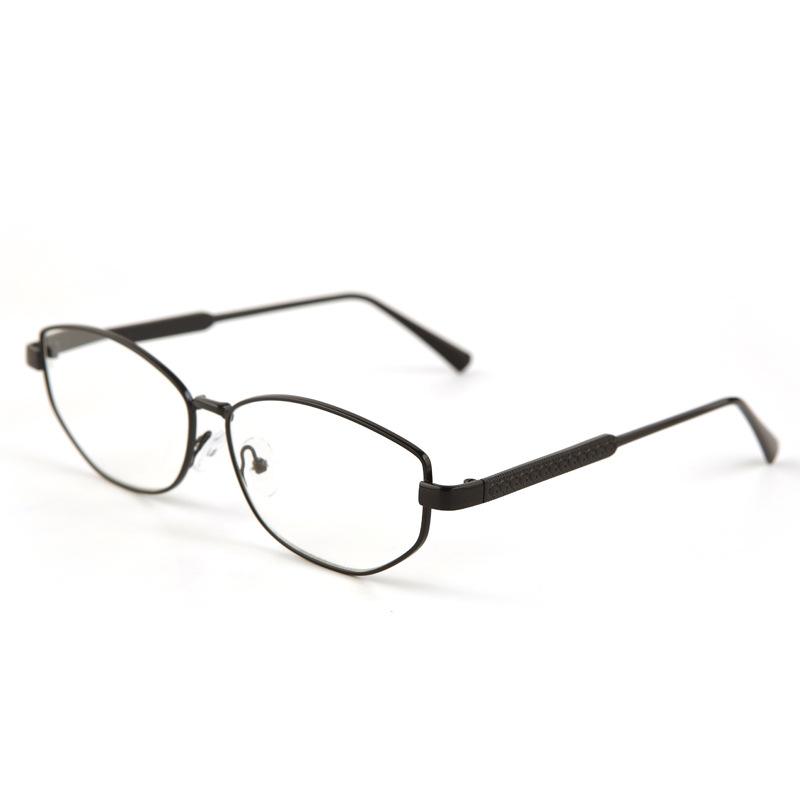 Retro polygonal small frame reading glasses men's and women's high definition anti-blue light daily newspaper reading anti-fatigue glasses