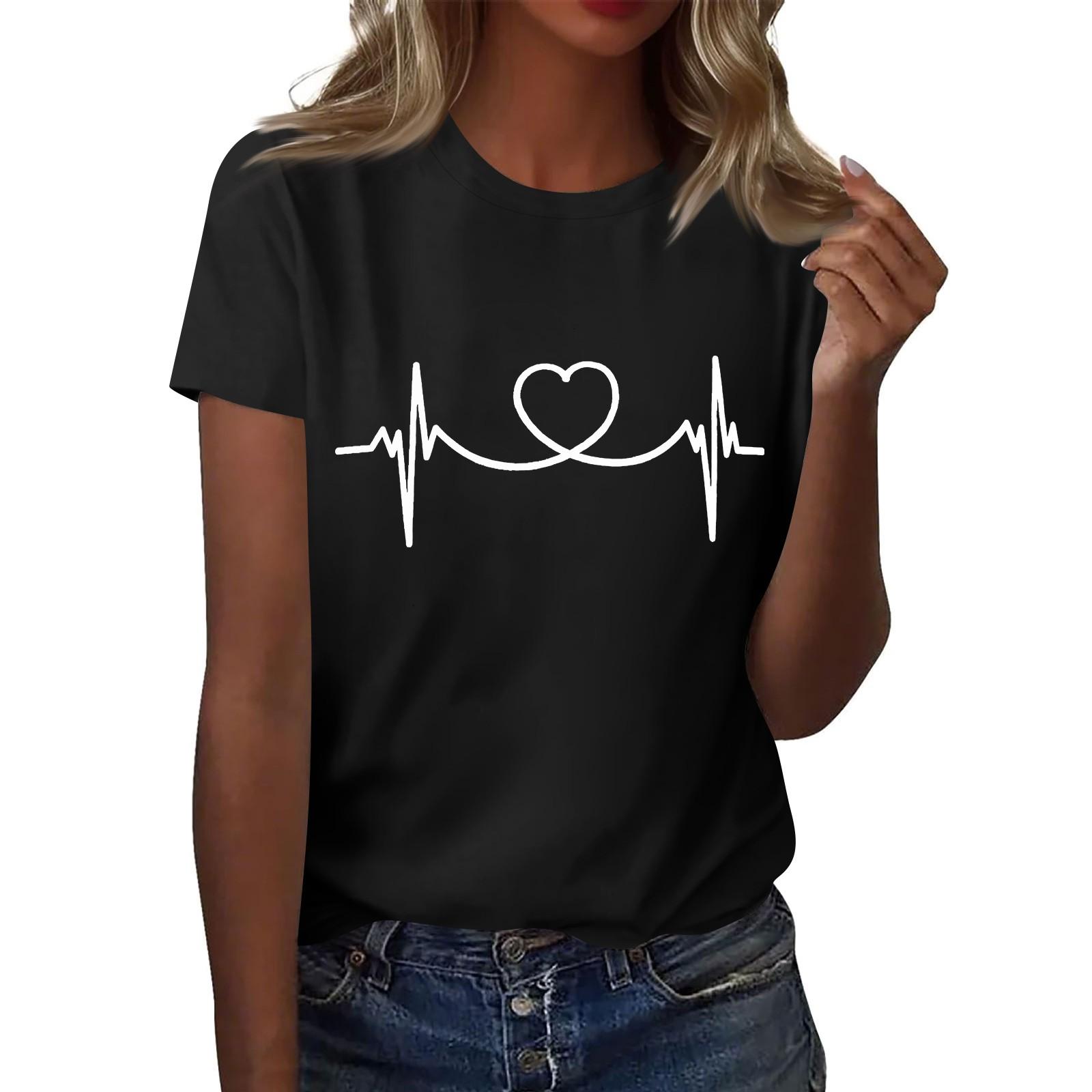 

Женская однотонная сексуальная симпатичная футболка с коротким рукавом, облегающая облегающая футболка с укороченным топом L чёрный