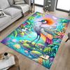 1PC Crowned Crane Jungle Non-Slip Floor Carpet Compatible for Office&Living Room&Bedroom&Dining Room -  Soft & Pattern-G0337
