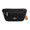 COACH Denim One Shoulder Crossbody Fanny Pack Small Unisex Black CQ186-SVBK