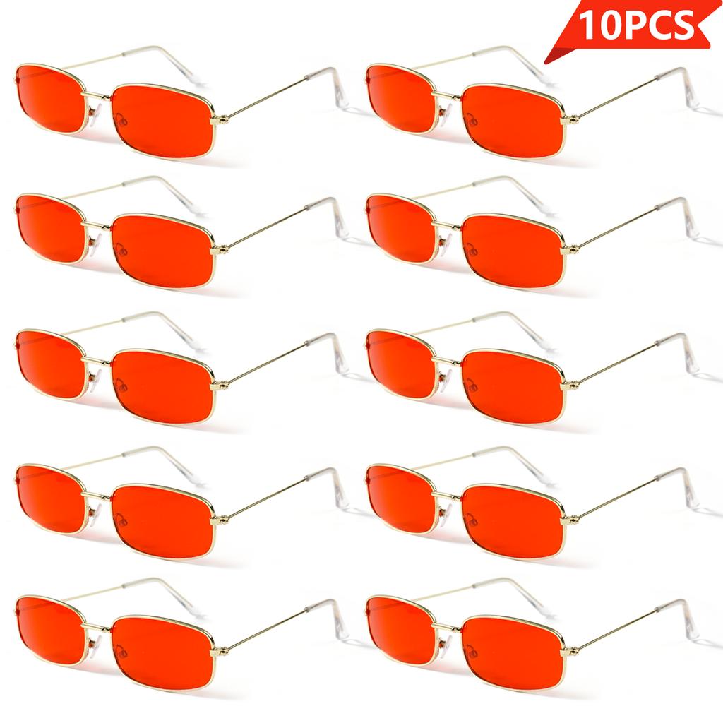 10pcs Square Fashion Glasses, Suitable for Sisters, Gift, Valentine'S Day, Daily Accessories Glasses