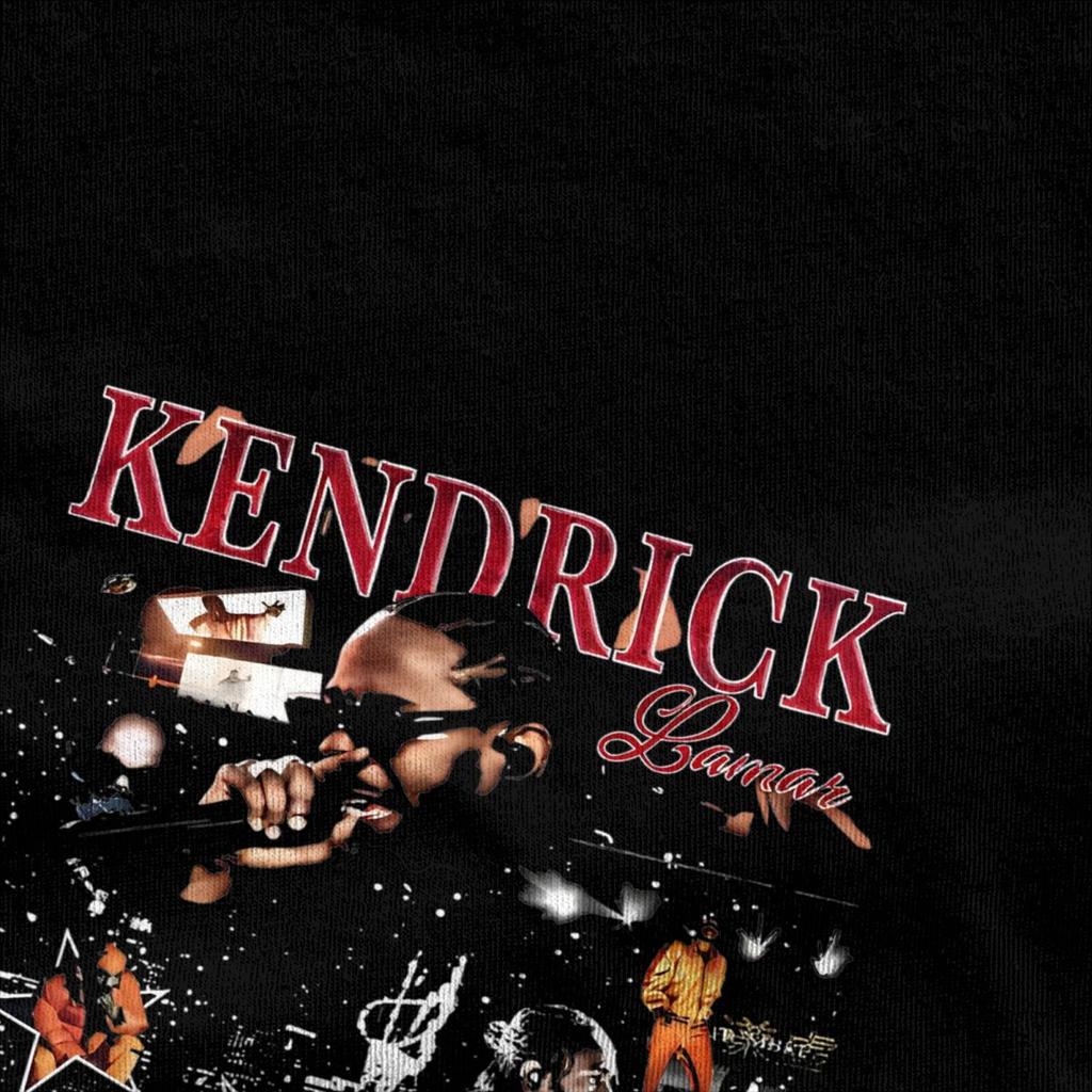 Kendrick Lamar Rap Hip Hop Merchandise T-Shirts for Men Women Leisure 100% Cotton Graphic Print Tees