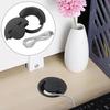 Round Wire Hole Cover Home Office Table Outlet Box Computer Desk Cord Grommet With 2 Port USB Cable Organization Case