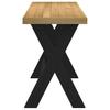 Vidaxl Biurko, Noain, 120X50X75 Cm, Lite Drewno Sosnowe