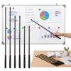 1 Pcs Solid Resin Professional Teaching Whip Extended Durable Teaching Stick Handheld Classroom Finger Pointer Students