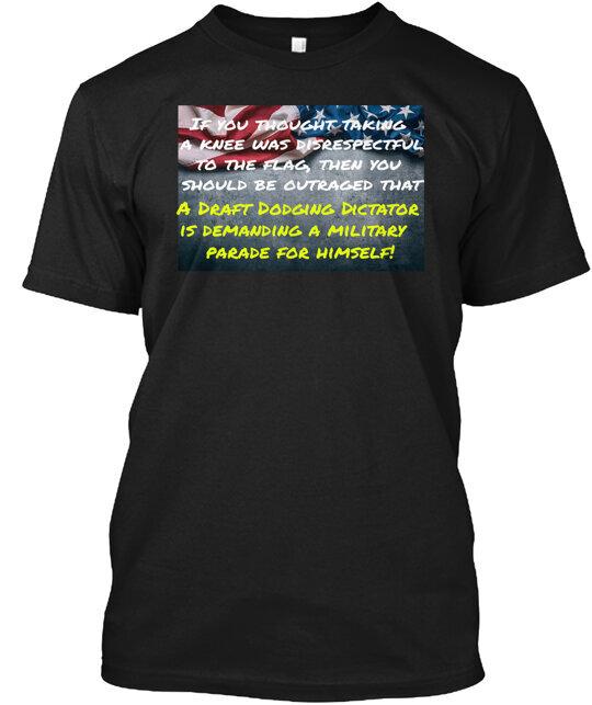 Trump Military Parade T-Shirt Made in the USA Size S to 5XL Unisex T-Shirt S