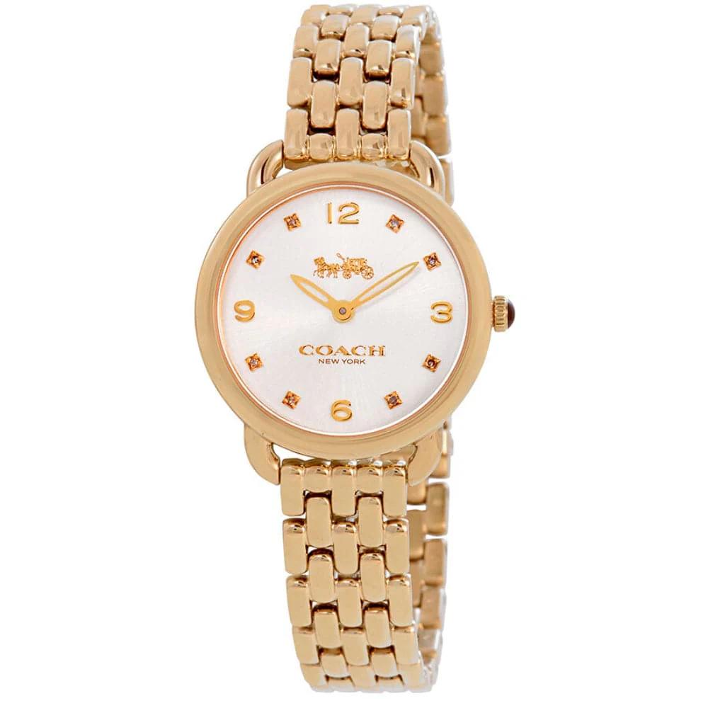 Coach Analog Business Ladies Delancey Gold 14502782