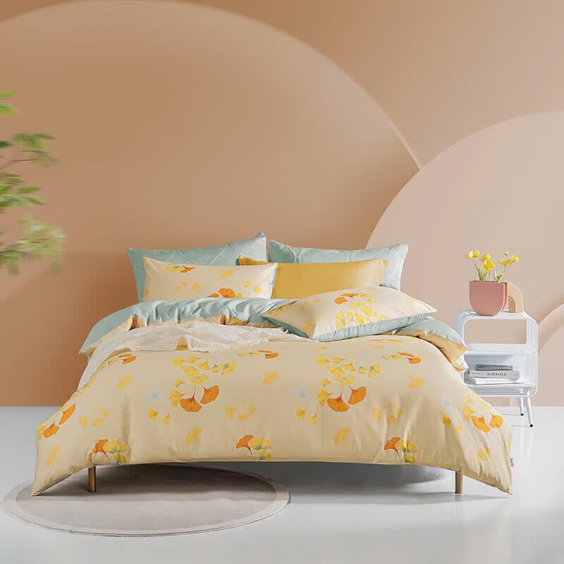 Luolai All-Season Cotton Four-Piece Bedding Set