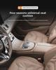High-Grade Nappa Leather Car Seat Cushion, Thickened Non-Slip Design for Front and Rear Five-Seat Cars