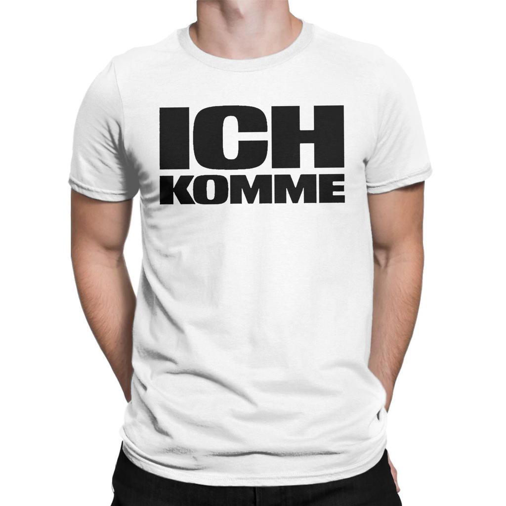 Ich Komme Erika Vikman Koszulka dla Mężczyzn Eurowizja 2025 Finlandia Koszulka z Czystej Bawełny Okrągły Dekolt Krótki Rękaw T-shirt Ubrania