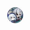 Creative Game Genshin Impact Brooch Cute Arlecchino Figure Lapel Pins Backpack Shirt Clothes Accessories Badge Collectible Gifts