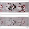 Christmas Snowman Ribbon Rustic Holiday Wired Edge Ribbon for Gift Wrapping DIY Christmas Tree Bows Wreaths Craft Decoration