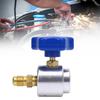 R134A Can Tap Valve for 1/4 Inch 1/2 Inch AC Freon Charging Hose Self Sealing Metal R134A Refrigerant Opening Can Tap Valve