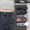5PCS Jeans Waist Adjustable Buttons Elastic Pants Waistband Extender Buttons Universal Expanander Button for Women and Men