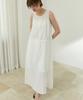 Wioi Refresh Seethrouh Dress_Check White