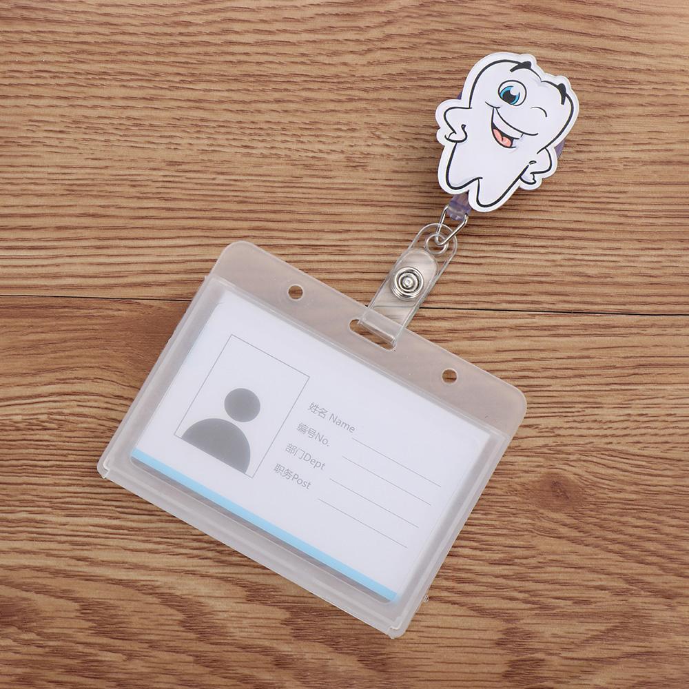 Card Holder Clip Badge Holder Clip Name Card Holder Retractable Badge ID Badge Holder Nurse Doctor