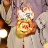 Weaving Middle Autumn Festival Lantern Rabbit Ancient Style Handheld Lantern  Women
