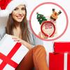 Christmas Head Toppers Antlers Christmas Tree Stylish Headband Merry Christmas Happy New Year Santa Claus Hair Band for Kids