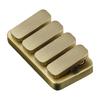 Metal Fidget Clicker Rectangle Shape Stress Relief Toy Classroom Office Desk Toy Golden Rectangle Fidget Piano Keys