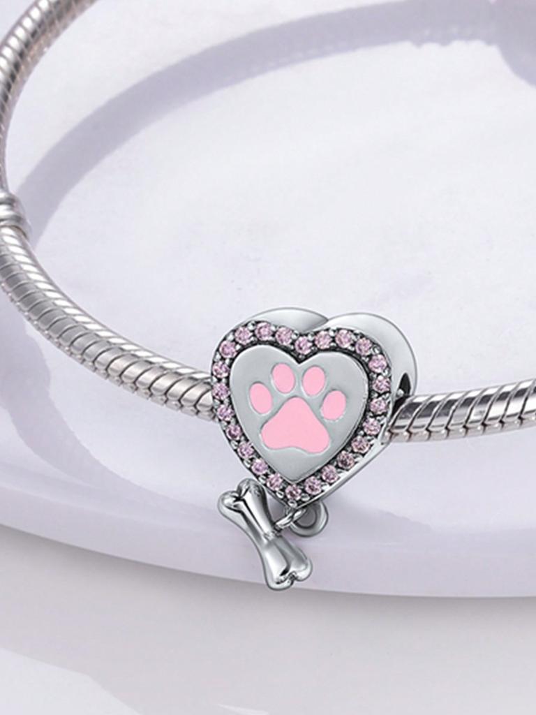 Charms Plata Family Love Beads Charm Copper Plated Fit Charms Copperoriginal Bracelet For Jewelry Making Diy Charm