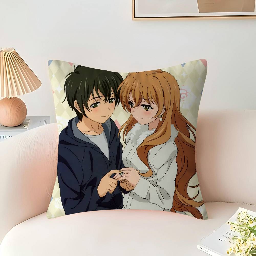 Anime L-Love Hina Cushion Cover 30x50 Polyester Sofa Cushions Decorative Throw Pillows Home Decoration Pillowcover