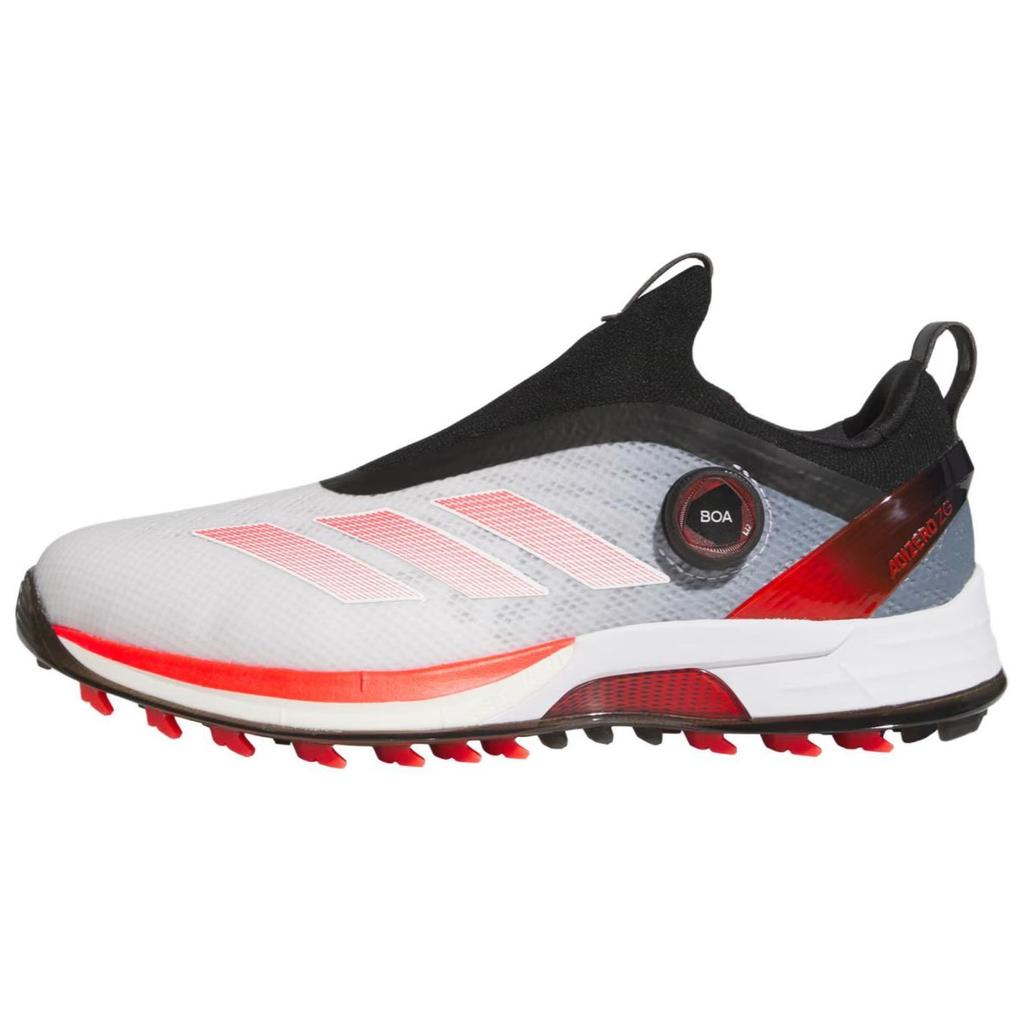 Adidas Adizero ZG BOA Spikeless Golf White Lucid Red Men Sneakers Cloud-White Core-Black IH9896