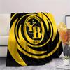 1 Manta de Franela con Estampado del BVB, Alta Calidad para Todas las Estaciones, Decoración del Hogar, Calidez y Comodidad, Perfecta para Regalos de Navidad