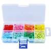 240Pcs Colorful Safety Pins 32mm Stainless Steel Safety Pins Mini DIY Sewing Quilting Tools