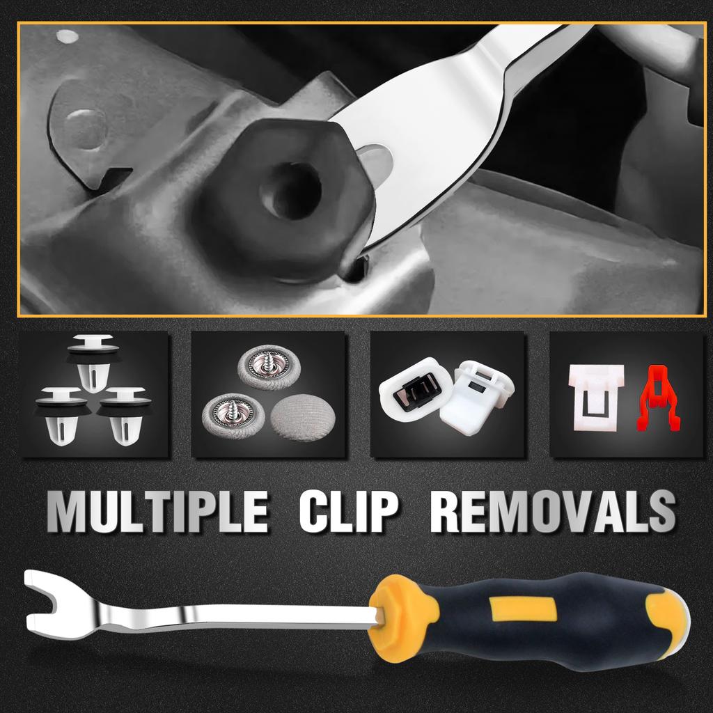 1Pc Screwdrivers Nail Puller Nail Driver Pry Tools Panel Upholstery Fastener Remover For Home Repair Workshop Hand Manual Tools