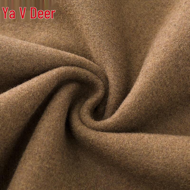 Yalu Men's Padded Wool Blend Casual Short Jacket