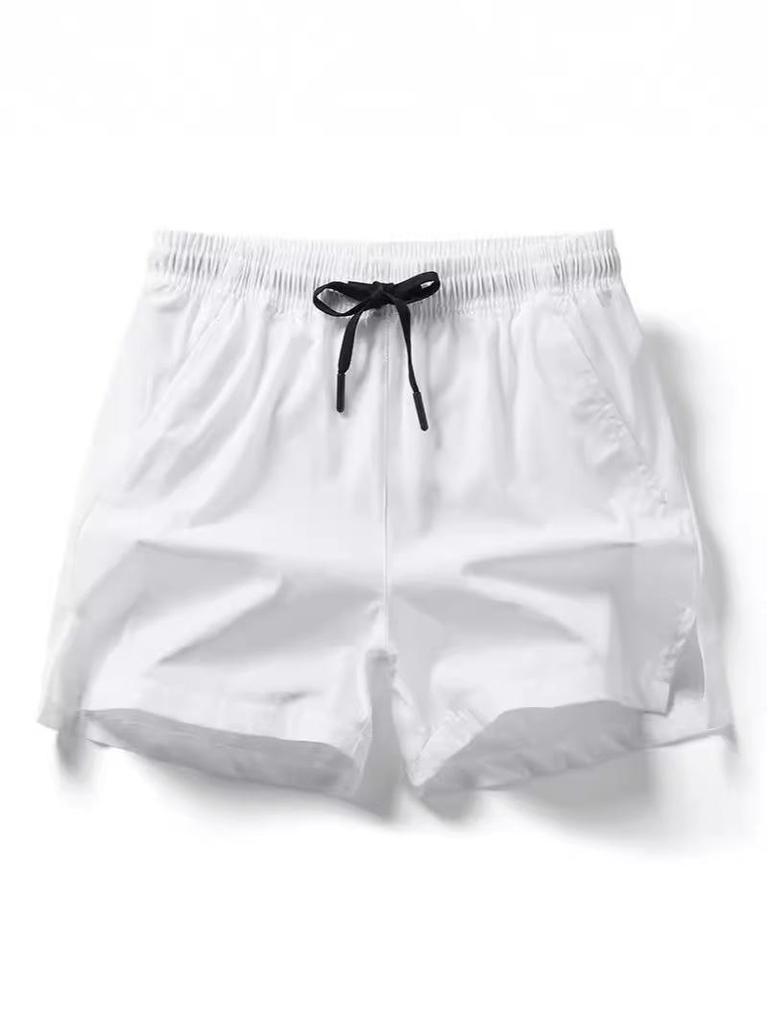 Men's Quick-Dry Ice Silk Running Shorts – Summer Casual Thin Fitness Shorts