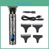 Metal Hair Clipper For Men Rechargeable Electric Hair Trimmer For Home Use