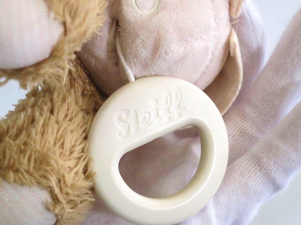 Steiff Sleeping Bear Pink (Music Box)