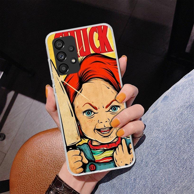 Chucky Child's Play Phone Case For Samsung Galaxy A17 A16 A15 A14 A13 A57 A56 A55 A54 A53 A37 A36 A35 A34 A33 A26 A25 A24 A23 Ga