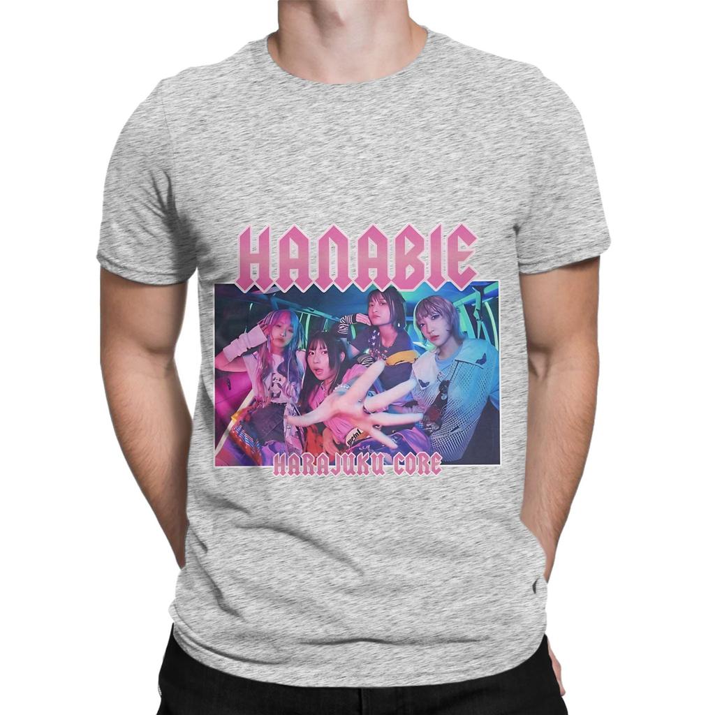 HANABIE Colorful Graphic 100 Cotton TShirt Hanabie Tops Tees For Unisex
