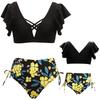 2024 Women's Split Swimsuit with Parent-Child Design - European and American Style Bikini