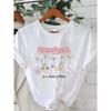 Women Casual White T-Shirt She Sells Sea Shells By The Sea Shore Print Soft Cotton Short Sleeve Daily Wear Tee
