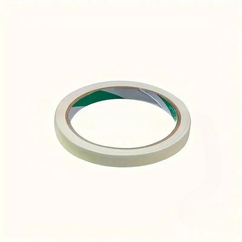 

1 рулон светящейся ленты, долговечная флуоресцентная лента для спорта на открытом воздухе, ночного декора, домашней маркировки зелёный