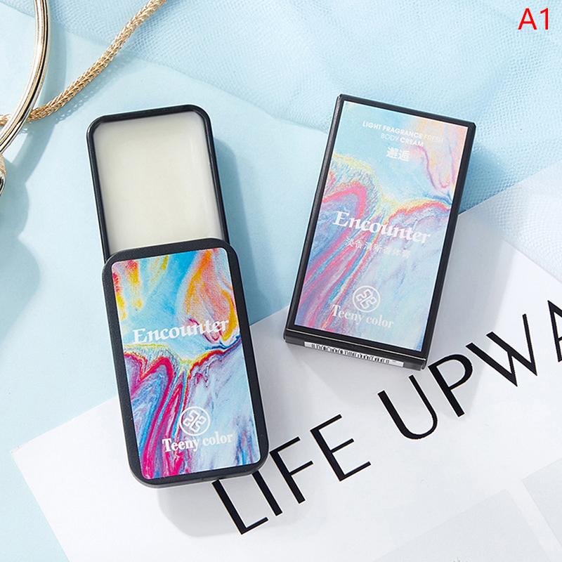 1PC Solid Perfume Fragrances Women Men Solid Balm Mild Long Lasting Aroma