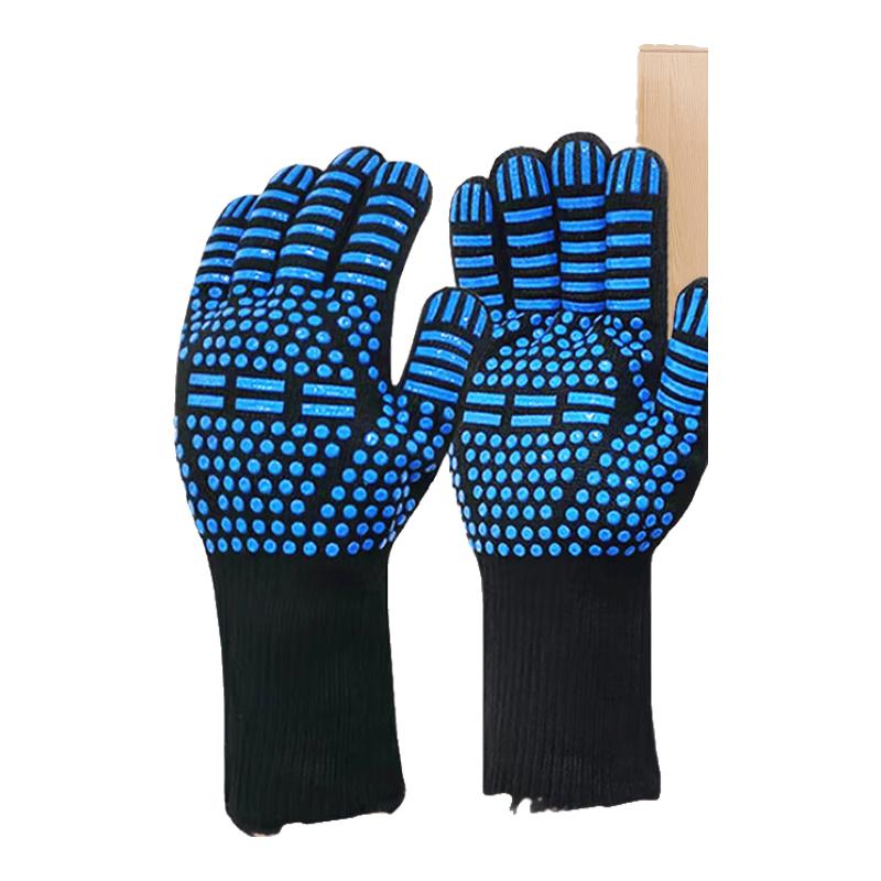 800°C Heat Resistant Silicone Oven Gloves