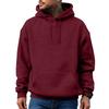 Men's Japanese Hoodie American Solid Color Long Sleeves Hooded Hood Hoodie Hoodie