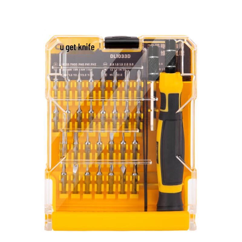 Deli 33-Piece Precision Electronic Repair Tool Set