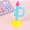 Girl Children Colorful Best Gift 17CM Baby Music Toys Baby Horn Toy Plastic Trumpet Kids Trumpet
