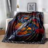 Gothic Style Blanket Ultra-Soft Perfect for Office Bedding Couch All-Season Use Playful Design Gifts For Family Or Friends