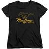 FORD MUSTANG PONY SCRIPT Licensed Womens Graphic Tee Shirt SM-2X Unisex T-Shirt