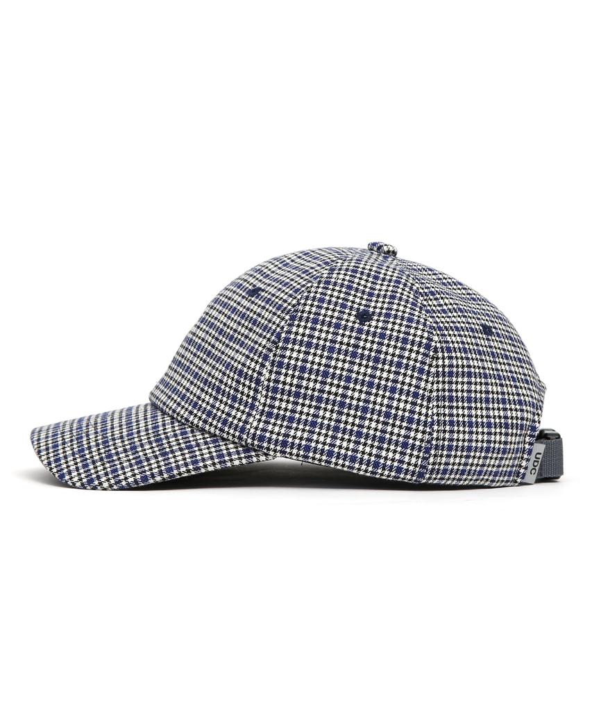 Eondeokeonteulol Check Pattern Ball Cap Pop Hound / Authentic Bb / Blue Check
